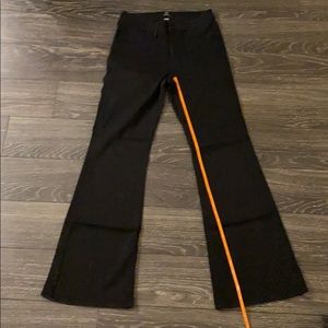 Flare black jeans